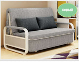 modern Sofa bed foldable single double small multi-functional fabric sofa  Диван-кровать