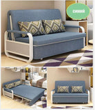 modern Sofa bed foldable single double small multi-functional fabric sofa  Диван-кровать