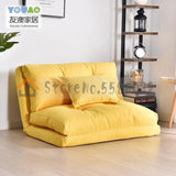 Foldable Lazy Little Sofa Bed Sheet Double-purpose Small Apartment Bedroom Multi-functional Japanese Tatatami Net Red Style