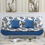 Living Room Multi-Function Fabrics Sofa Bed Foldable Single Double Three-Seat Fabric Sofa Apartment Lazy Sofa